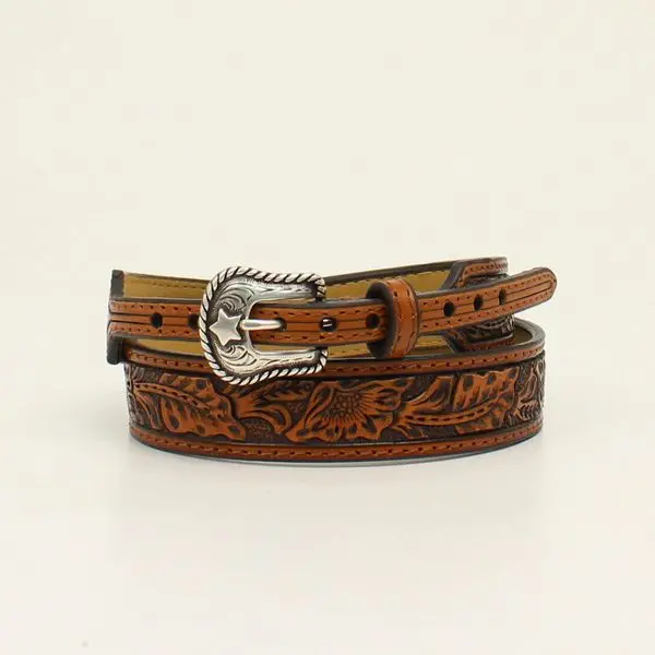 M&F Western Floral Embossed Hat Band 1