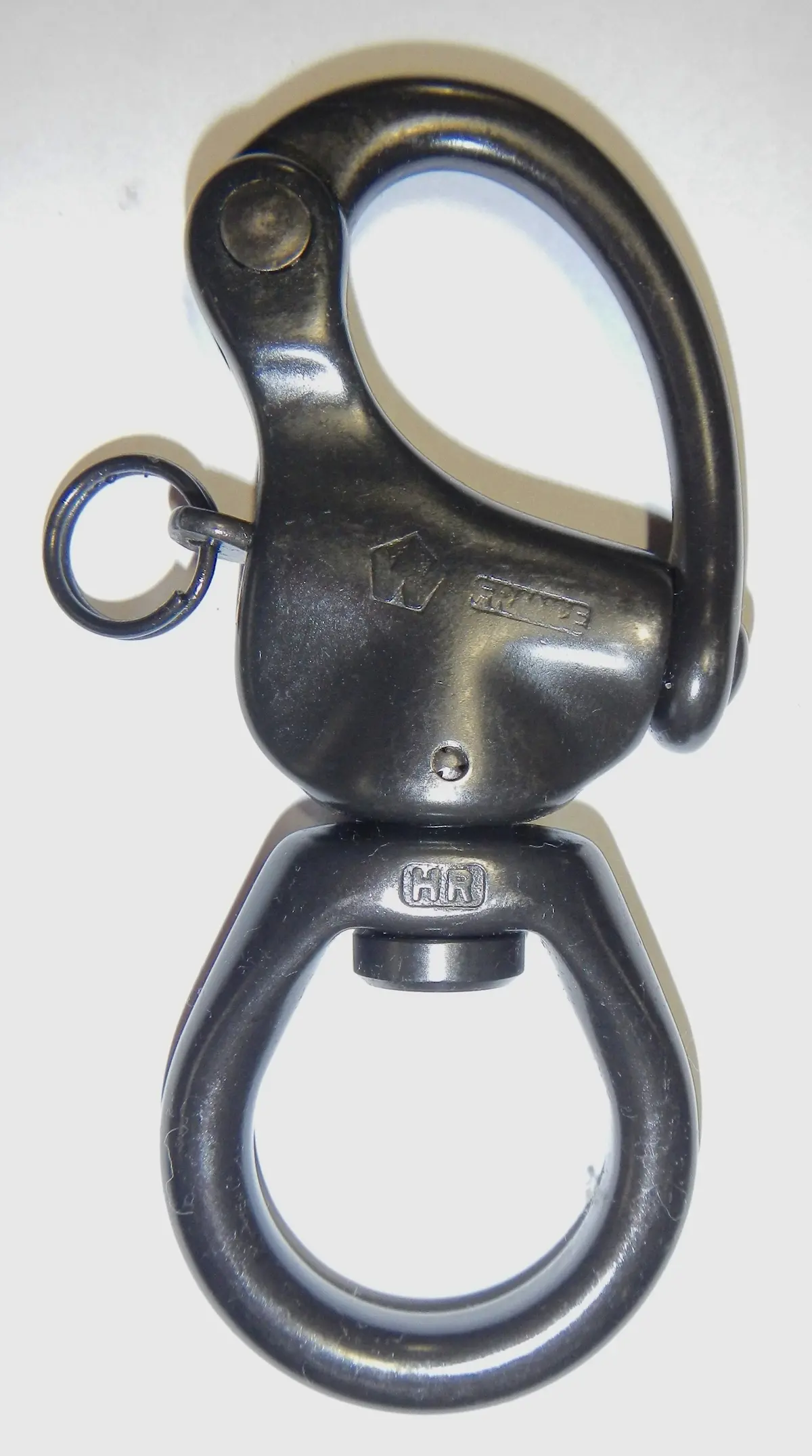 Wichard 3 1/8" Large Bail Snap Shackle - Black 1