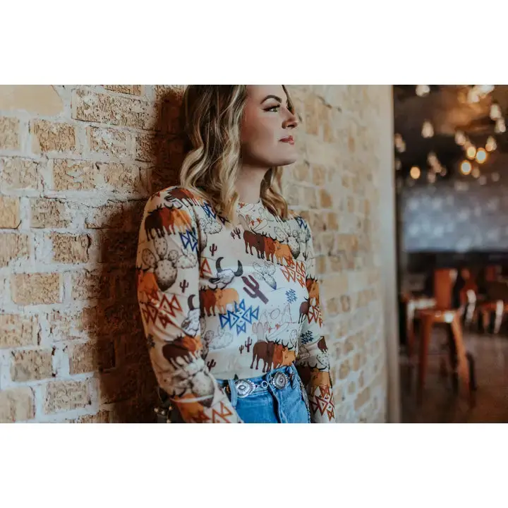 Wild West Mesh Top 1