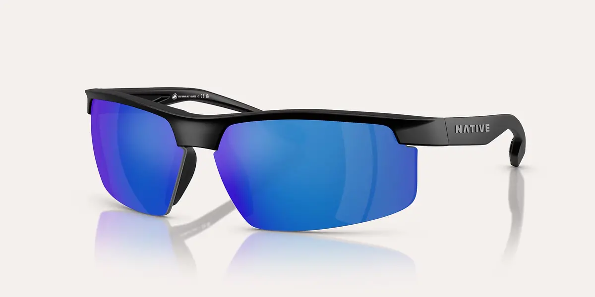 Native Ridge-Runner Crest Polarized Polycarbonate Sunglasses 1