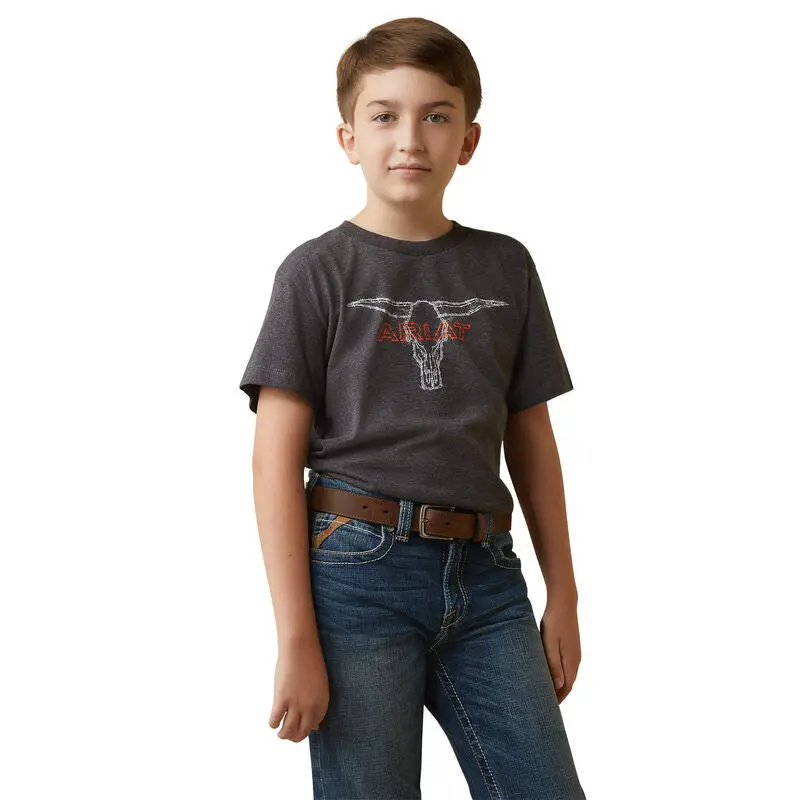 Ariat Barbed Wire Steer T-Shirt 1