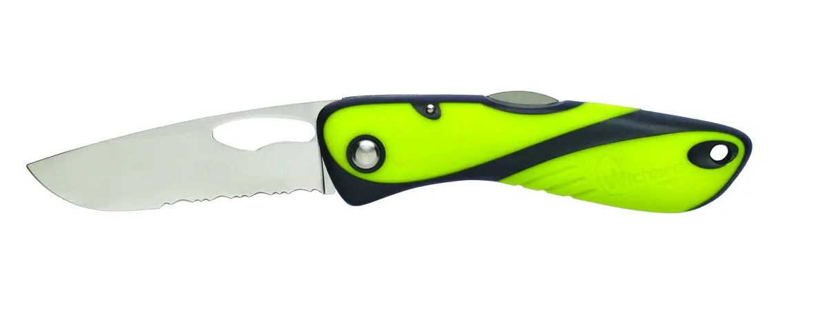 Wichard Offshore Fluo Serrated Knife 1