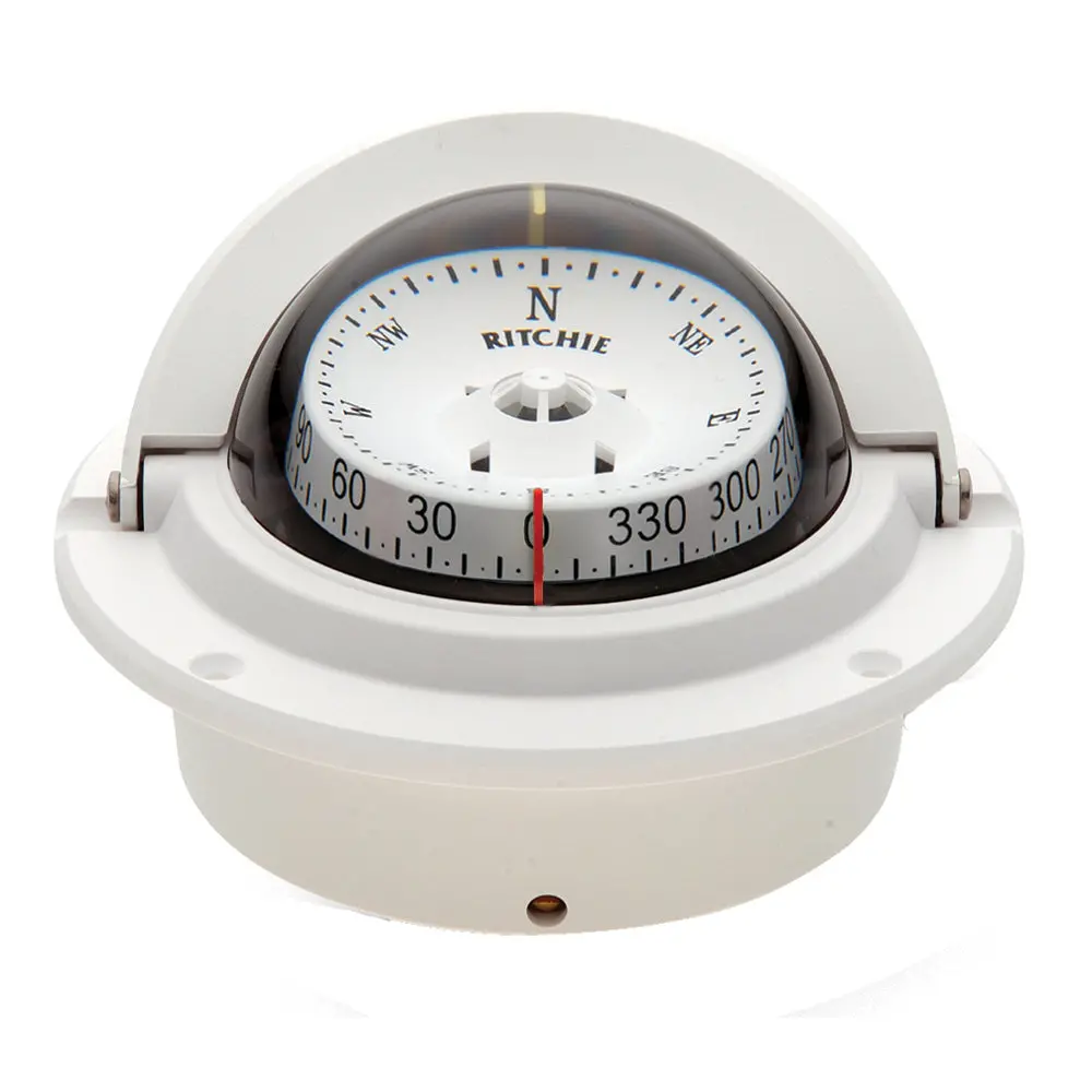 Ritchie F-83W Voyager Compass - Flush Mount - White [F-83W] 1