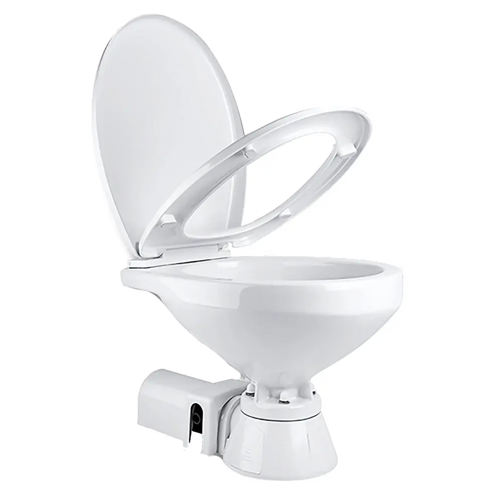Commodore Electric Marine Toilet - Rear Macerator - Regular Size [Cm1rmt] 1