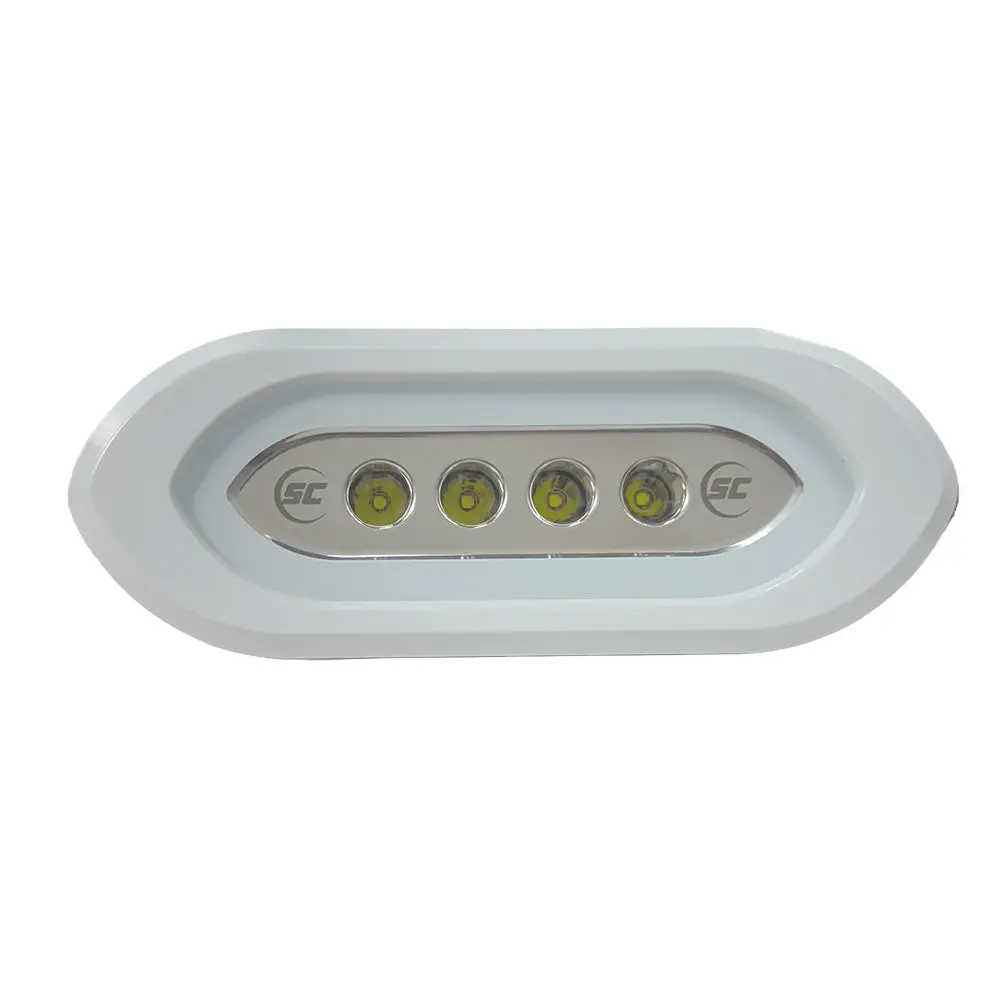 Shadow-Caster Flush Mount Spreader Light - White Housing - White [Scm-Slf4x-Gw-Wh] 1