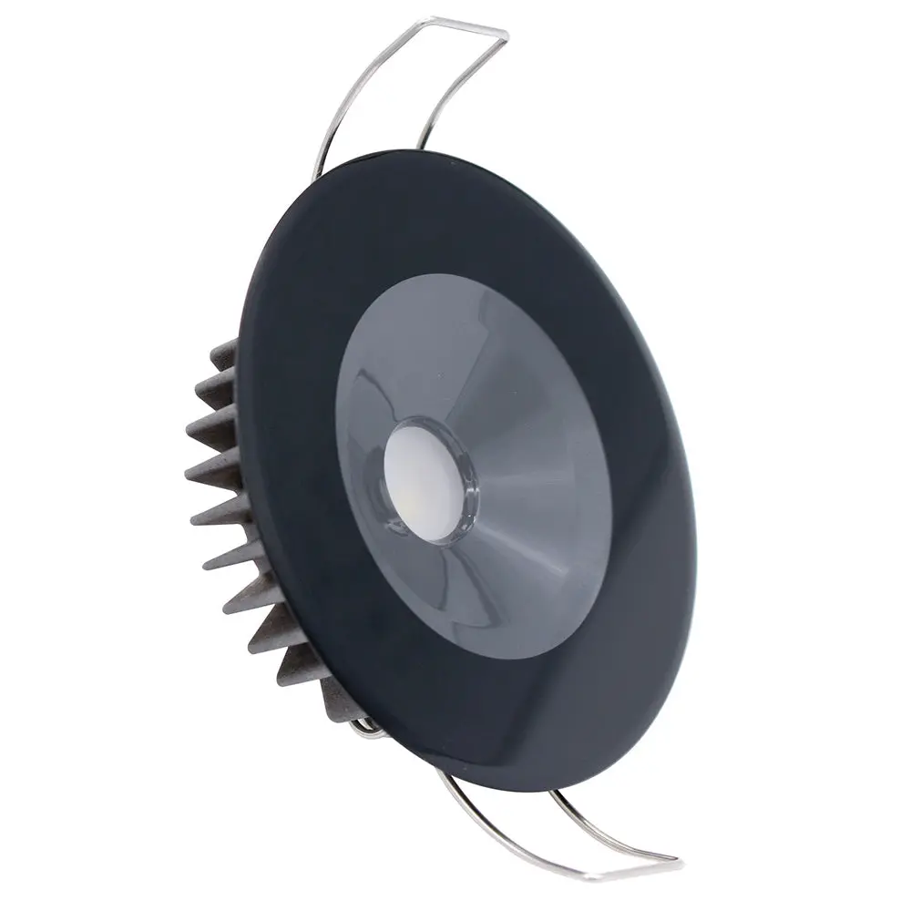 Lumitec Illusion Flush Mount Led Down Light - Spectrum Rgbw - Warm White - Black Housing [117155] 1
