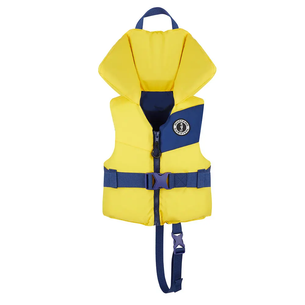 Mustang Lil' Legends Infant Foam Vest - Yellow/Navy [Mv3251-844-0] 1