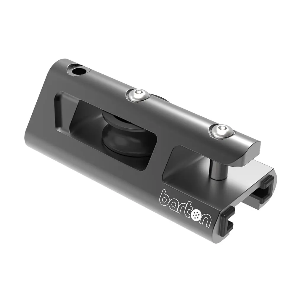 Barton 32Mm End Stop  Becket Genoa Car Track - Black [32221Gtb] 1