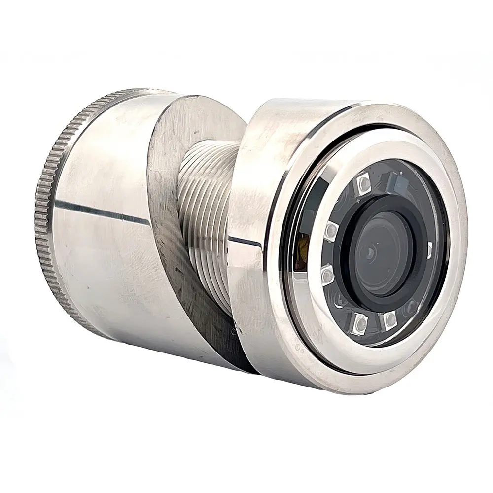 Iris 3Mp Compact 316L Stainless Steel Thru-Hull/Panel Ip Camera - 2.8Mm Lens [Iris435-28] 1