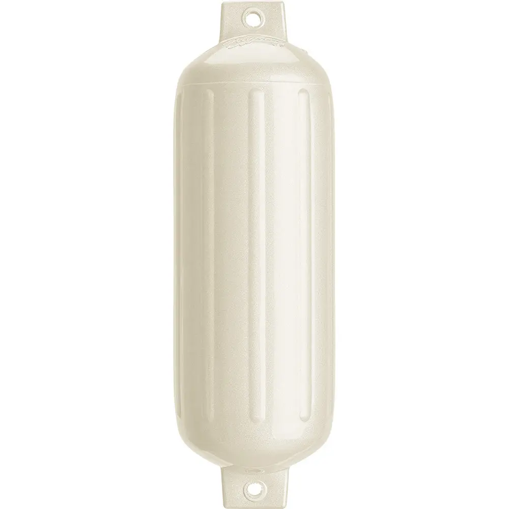 Polyform G-5 Twin Eye Fender 8.8" X 26.8" - Metallic White [G-5 Metallic White] 1