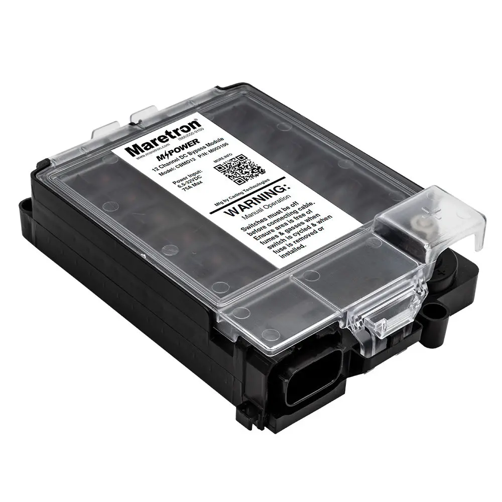 Maretron 12 Circuit Bypass Module Nmea 2K W/O Fuse Pack  Jumper Wire [Cbmd12] 1