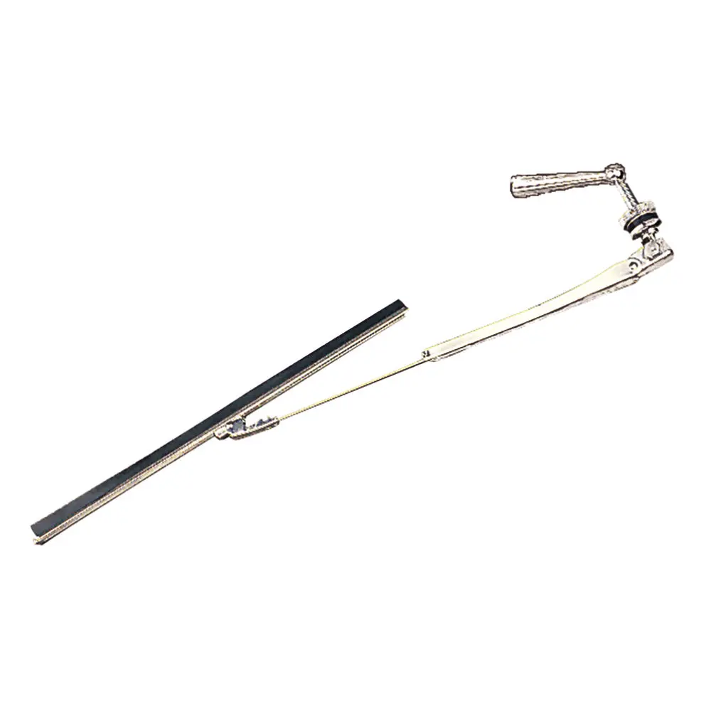 Sea-Dog Manual Windshield Wiper - Machined Brass Chrome Plated [412601-1] 1