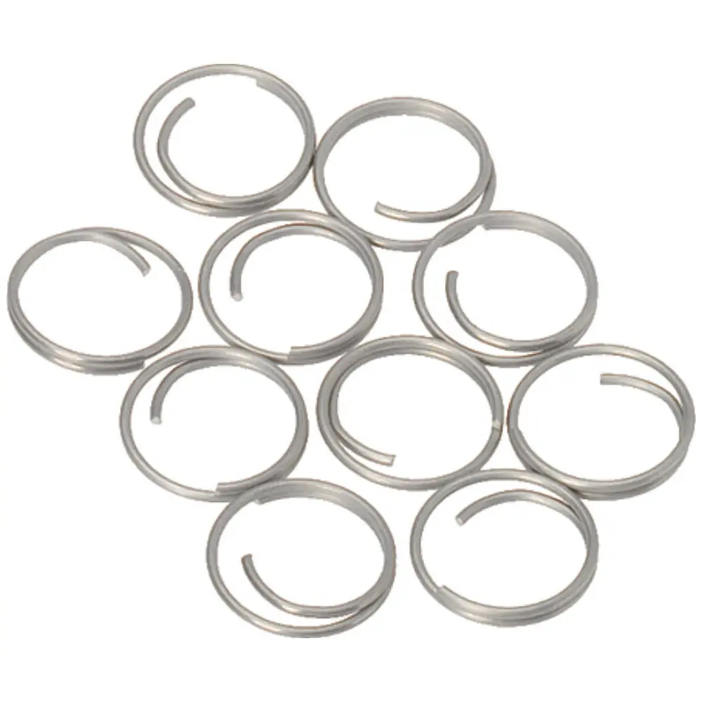 Barton Stainless Steel Large Split Rings - 14Mm - 10-Pack [60191] 1
