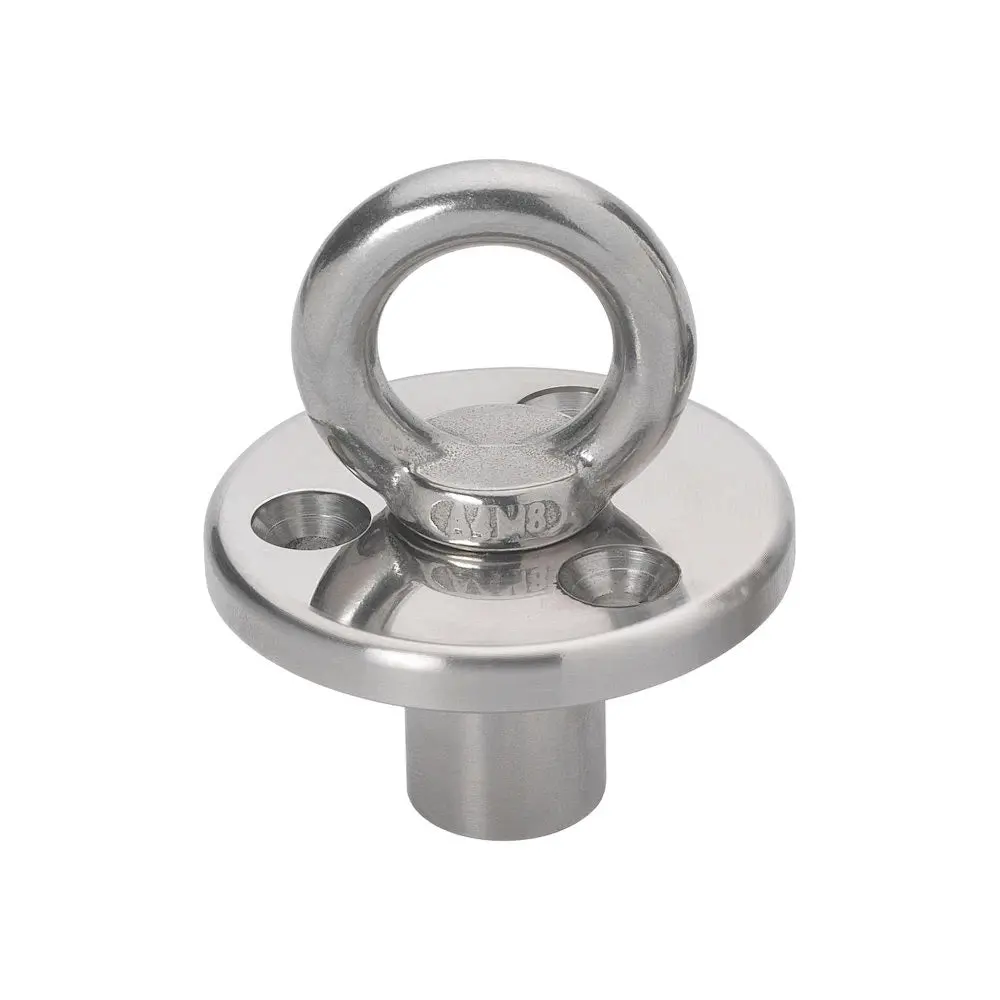 Barton Deck Plate W/Fixing  Eye W/Blanking Plug - M8 Eye [60360] 1