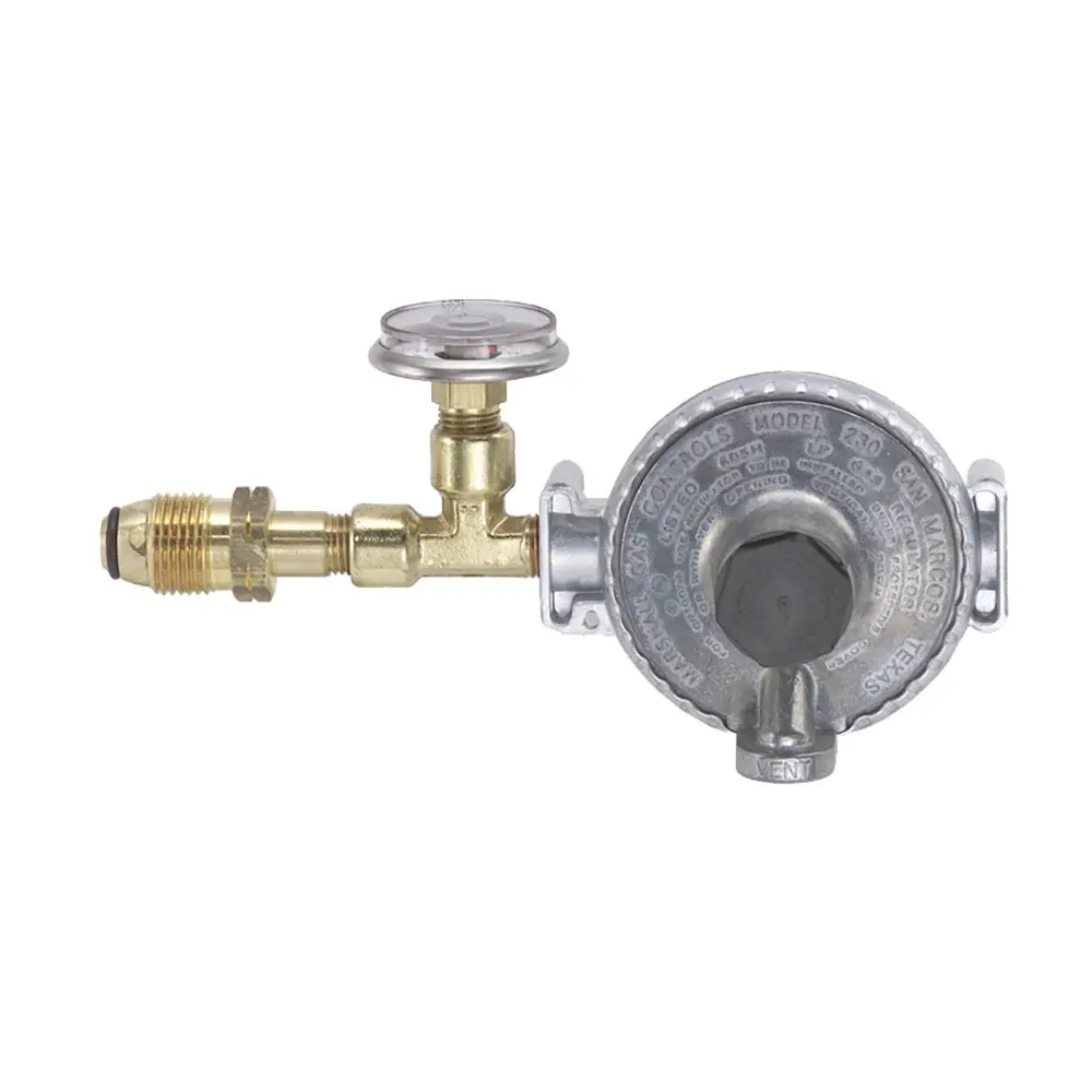 Trident Marine Single Stage Regulator W/300 Psi Gauge W/Tank Mount [1200-1411] 1