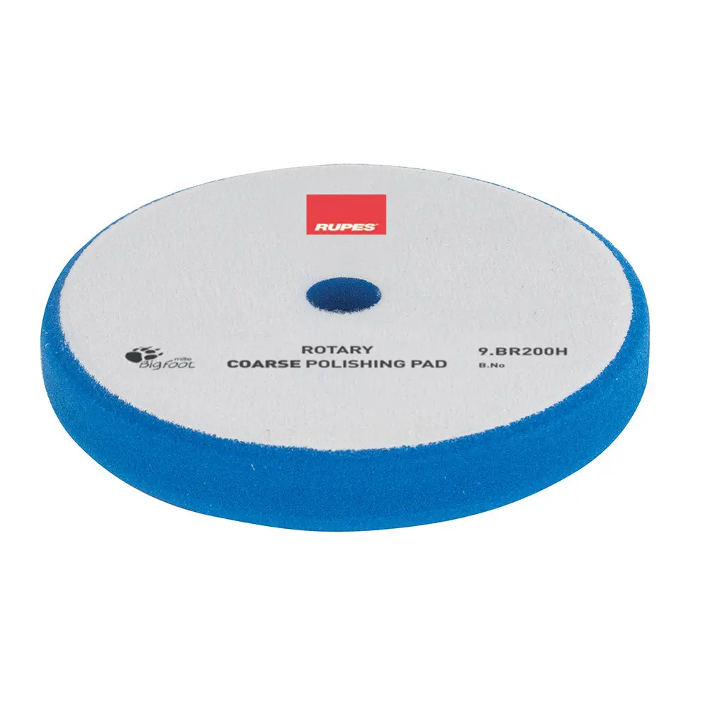 Rupes Rotary Coarse Polishing Foam Pad 175/180Mm - Blue [9.Br200h] 1