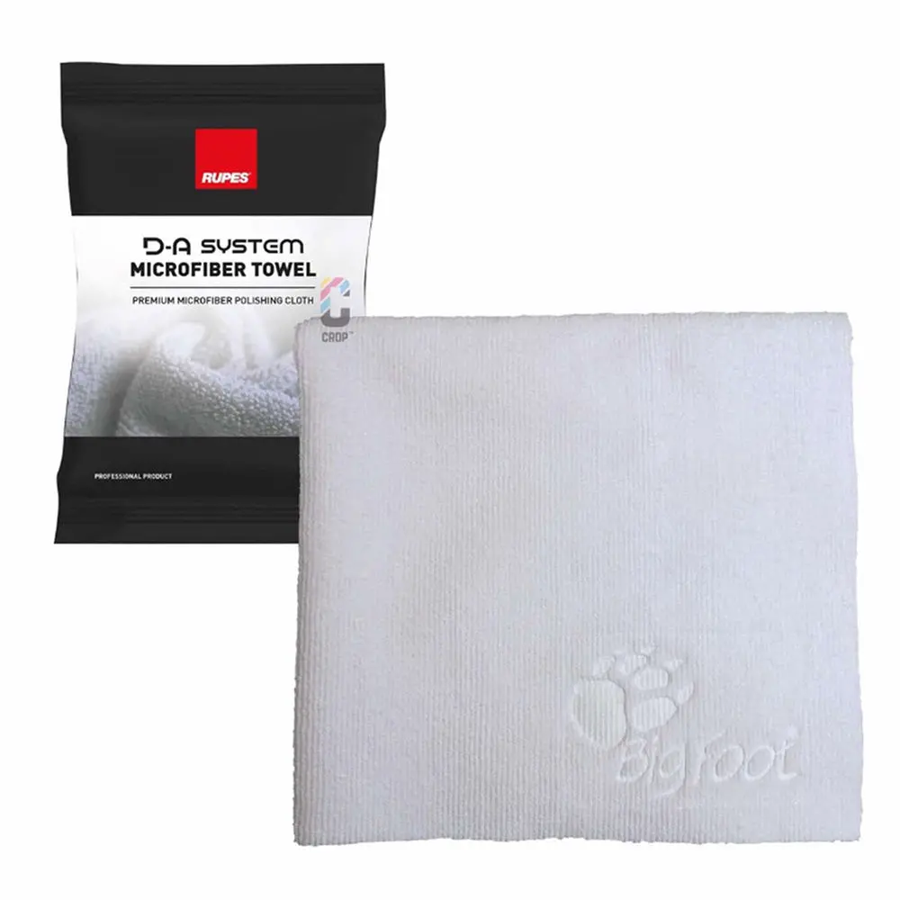 Rupes D-A System Microfiber Towel 16X16 - White [9.Bf9070] 1
