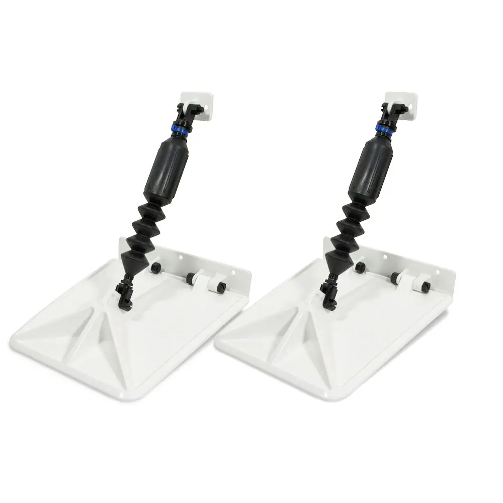 Smart Tabs Sx Trim Tabs By Lectrotab 9.5 X 10 F/15'-18 Boat W/60 - 135Hp - White [Sxw9510-60] 1