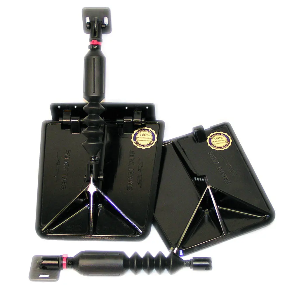 Smart Tab Sx Composite Trim Tabs By Lectrotab 9.5 X 10 F/12'-16 Boat W/40 - 80Hp - Black [Sx9510-40] 1