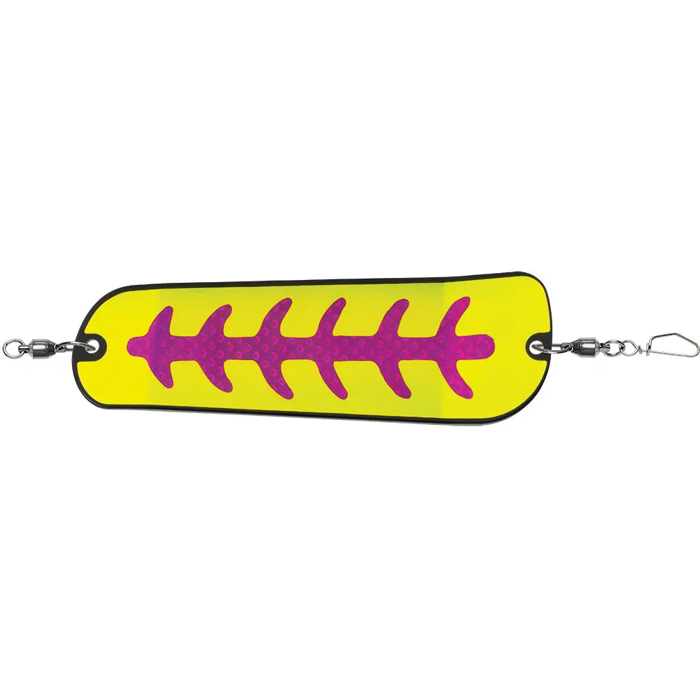 Luhr-Jensen Money Roll Flasher - 8-1/4" - Nuclear Carbon Glow [5860-008-1758] 1