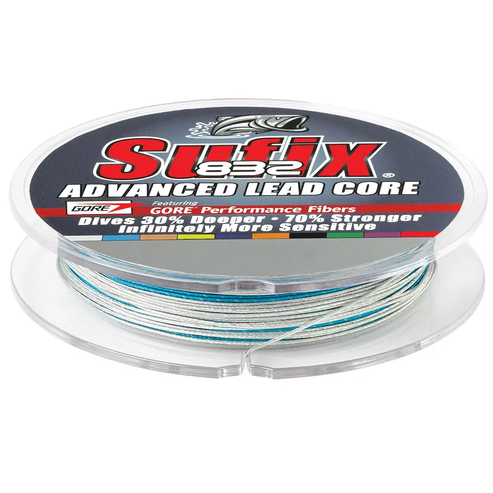 Sufix 832 Advanced Lead Core - 27Lb - 10-Color Metered - 100 Yds [658-127Mc] 1