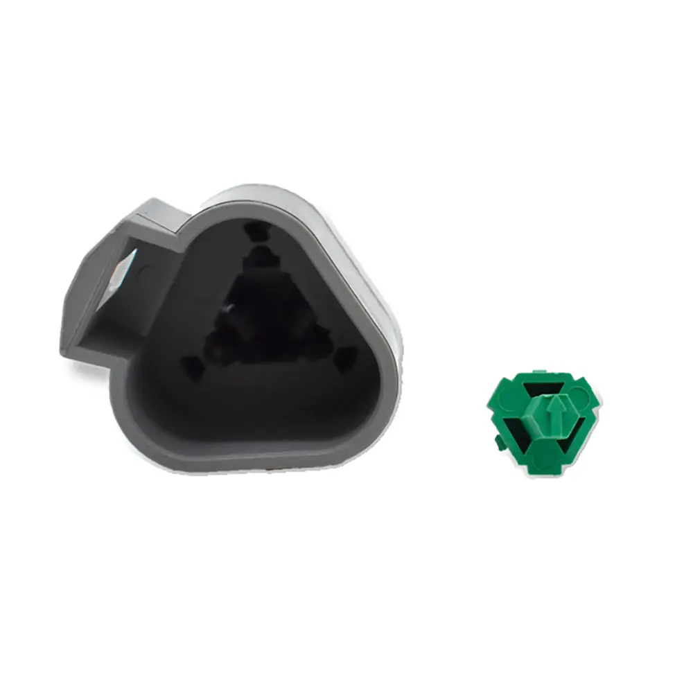Bluewater 3 Position Male Deutsch Connector W/Wedge Lock [Dt04-3P] 1