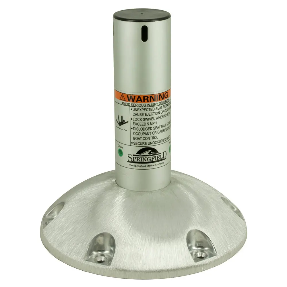 Springfield 2-3/8" Explorer Fixed-Height Locking Pedestal - 10" [1250310-Mlns] 1