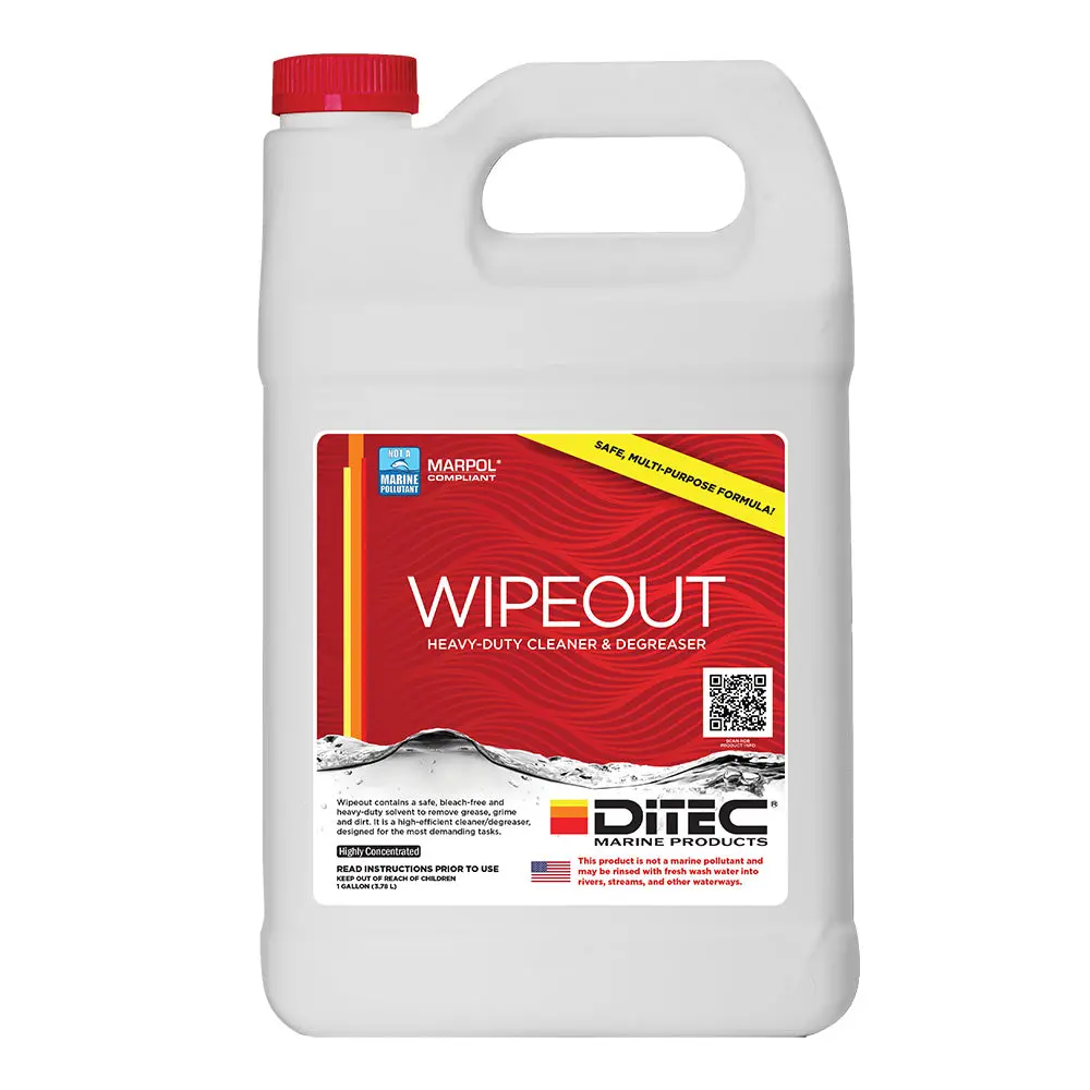 Ditec Wipeout Multi-Surface Cleaner - Gallon [Ec-Wout-Gal2] 1