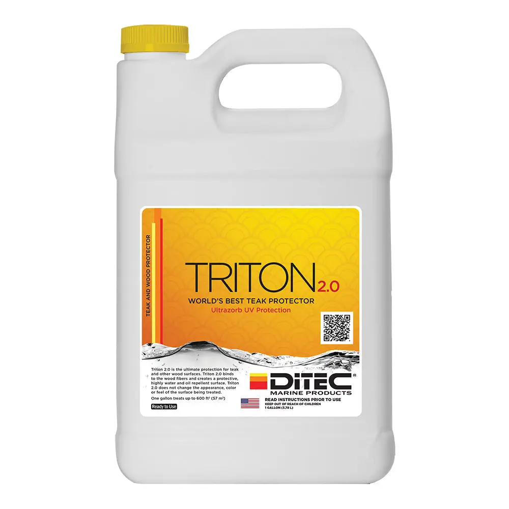 Ditec Triton 2.0 Teak  Wood Protectant - Gallon [0S-7Za2-Ts5y] 1