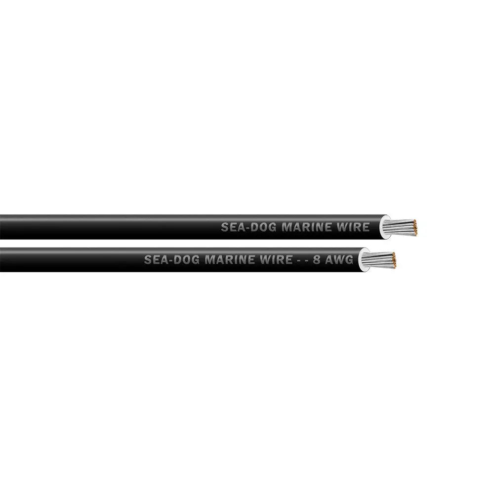 Sea-Dog 8 Awg Black Primary Wire - 250' [8008014] 1