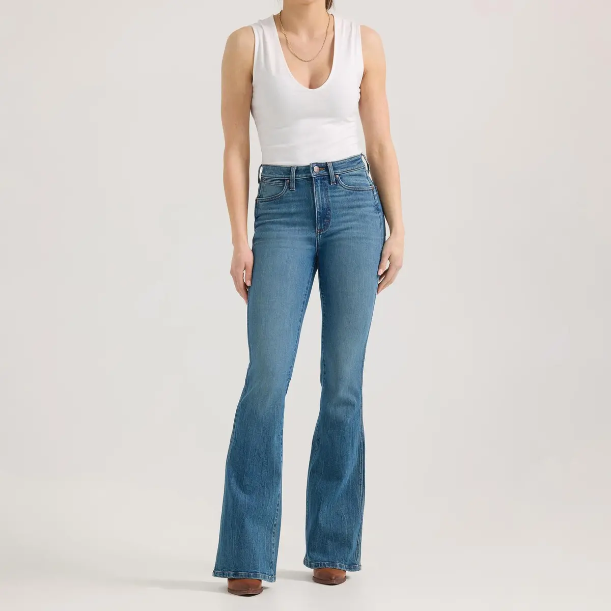Wrangler Retro Bailey Flare High Rise  Jean 1