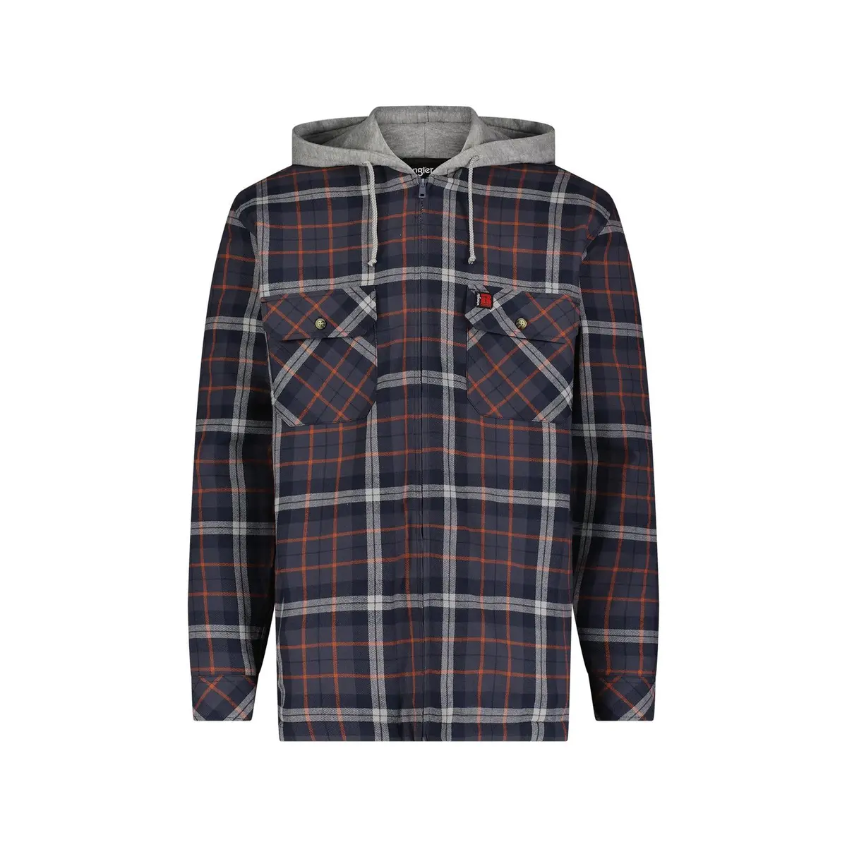 Wrangler Riggs Workwear Flannel Hooded Jacket 1