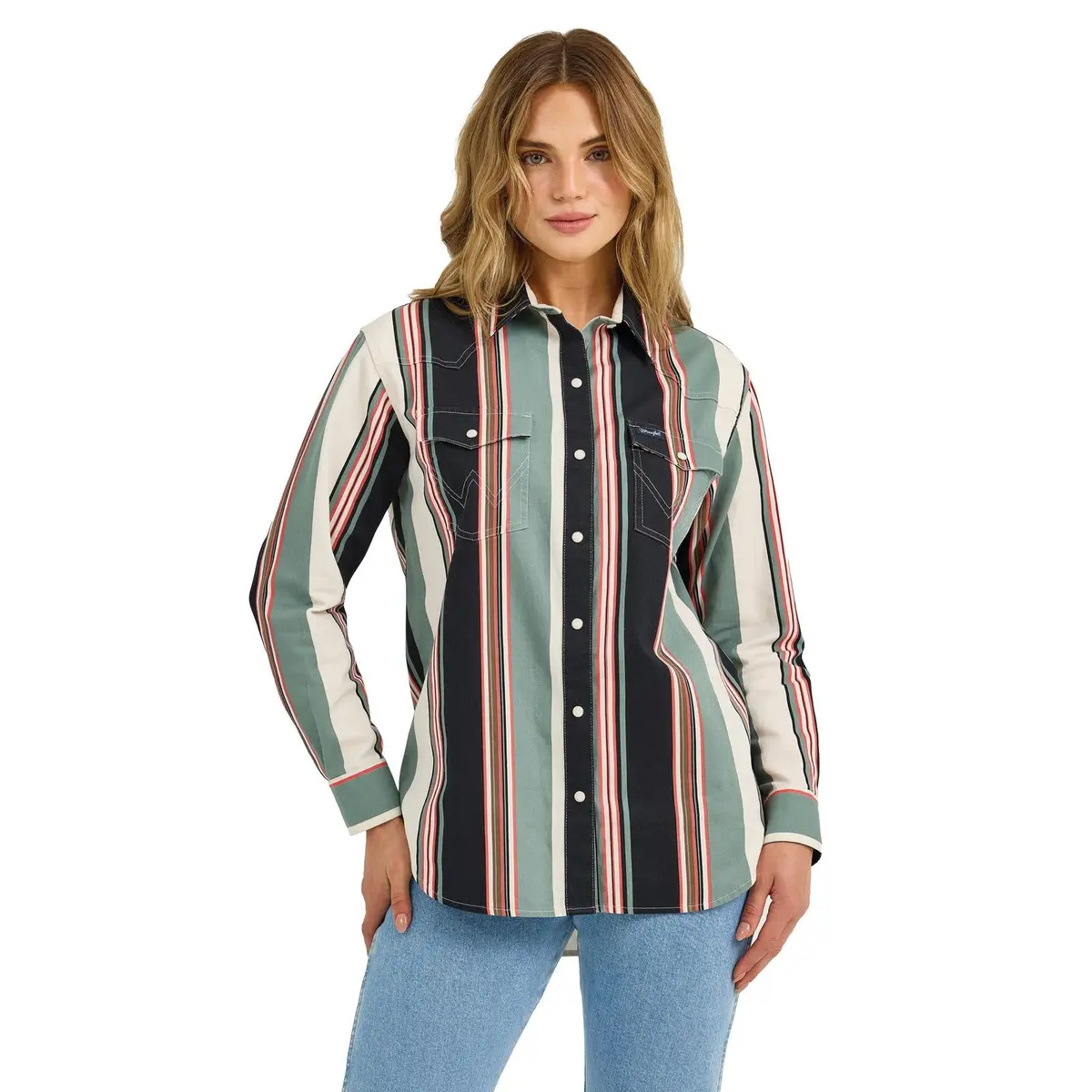 Wrangler Retro® Punchy Boyfriend Brushpopper 1