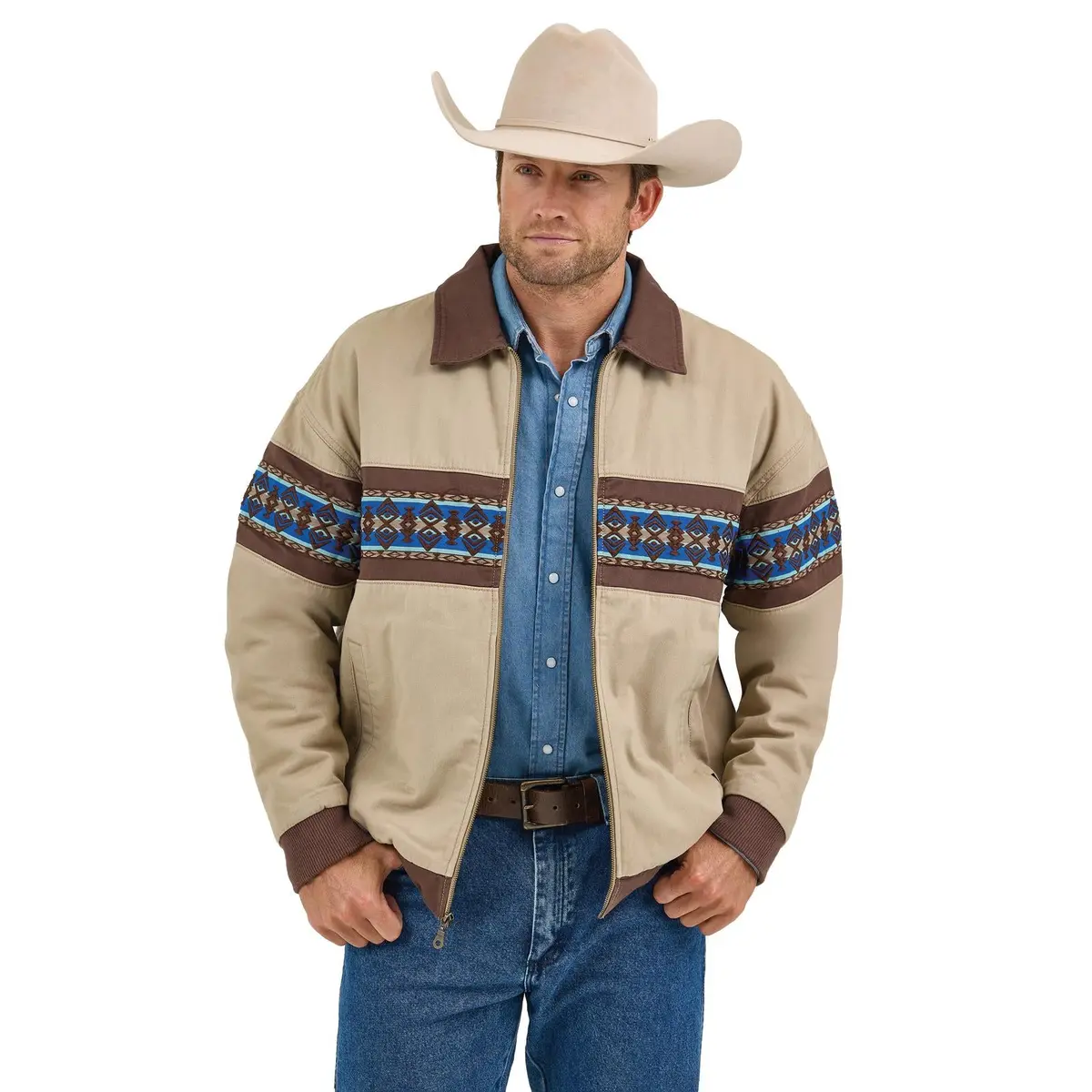 Wrangler® Aztec Bomber Jacket 1