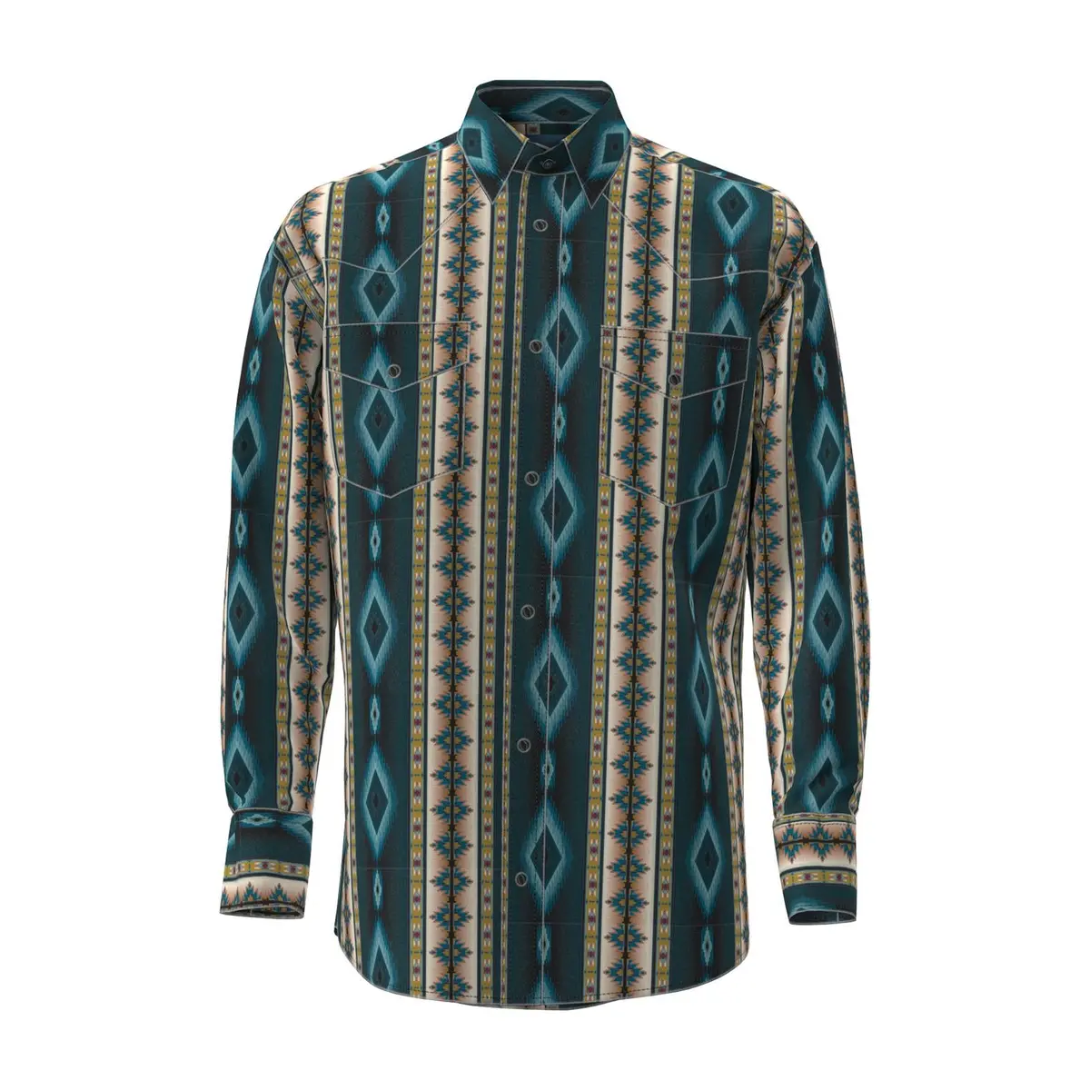 Checotah® Western Long Sleeve Shirt - Classic Fit 1