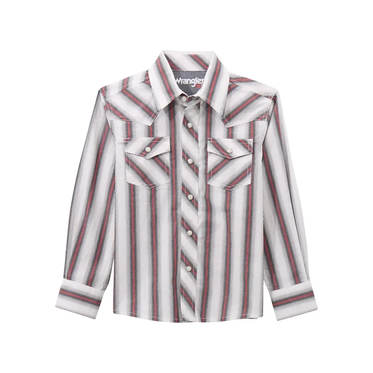 Wrangler 20X Competition Advanced Comfort Long Sleeve In Multi Stripe 1
