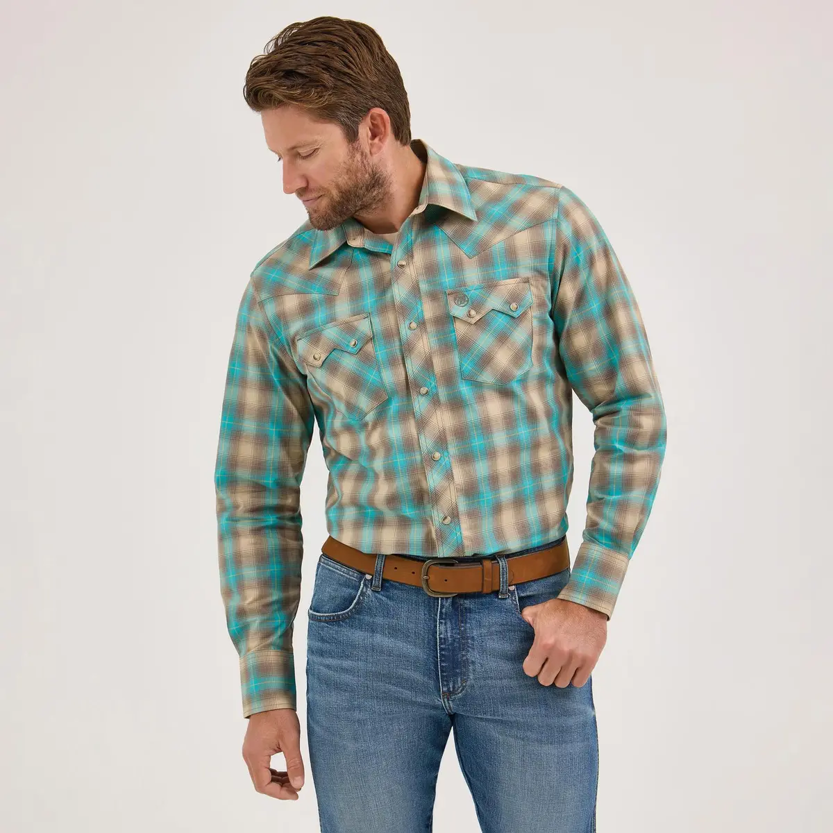 Wrangler Retro® Long Sleeve Shirt - Modern Fit 1