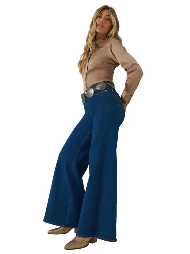 Wrangler X Lainey Wilson Cheeky Wide Leg Jean 1