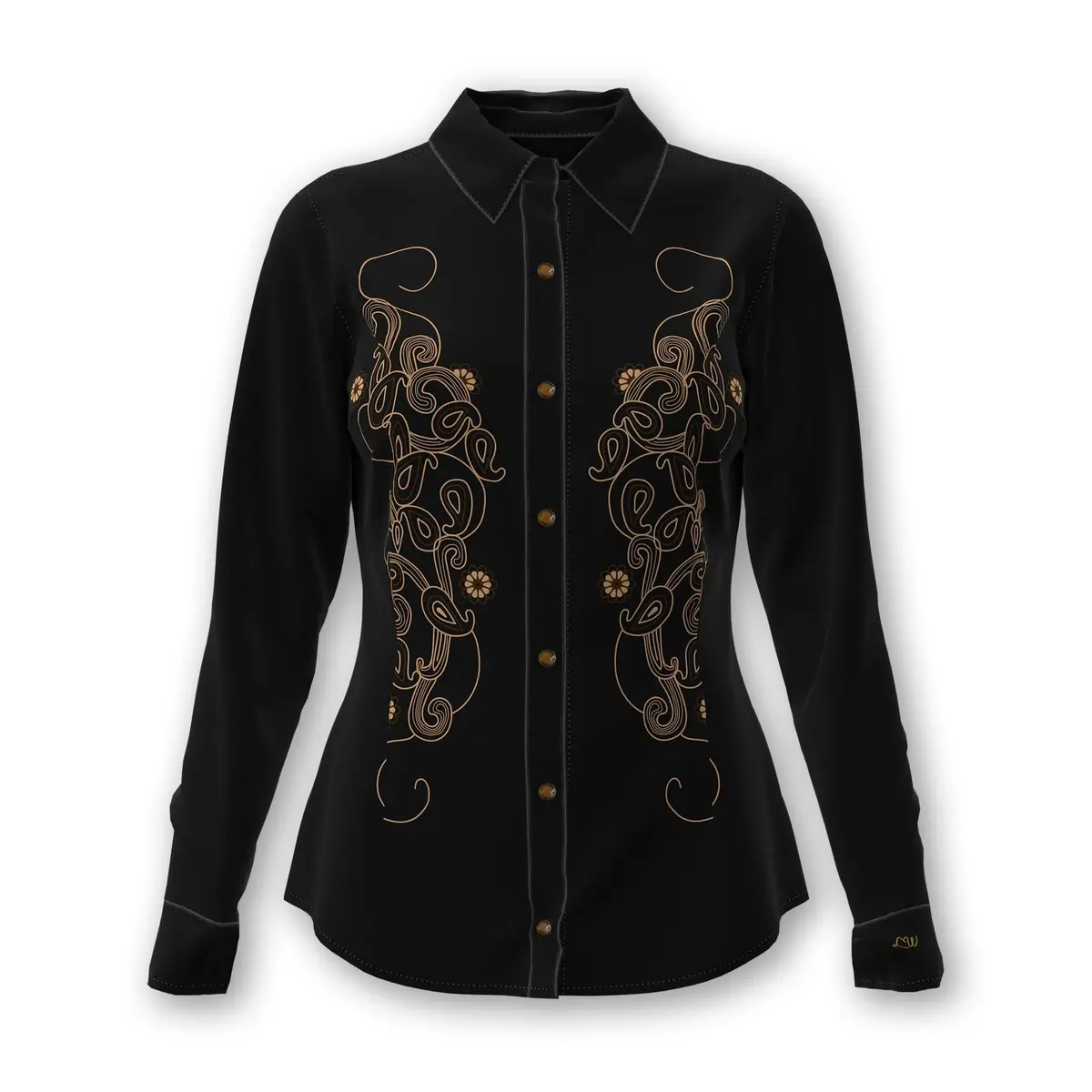 Wrangler X Lainey Wilson Embroidered Lainey Shirt 1