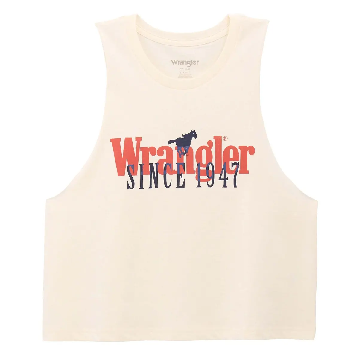 Wrangler Graphic Festival Crop Tank 1