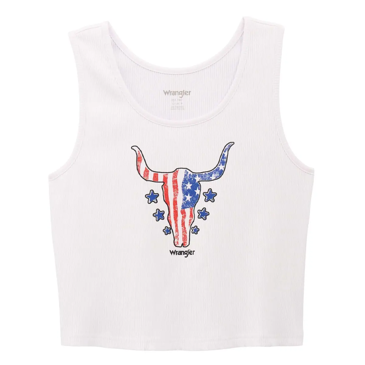 Wrangler Graphic Slim Crop Tank 1