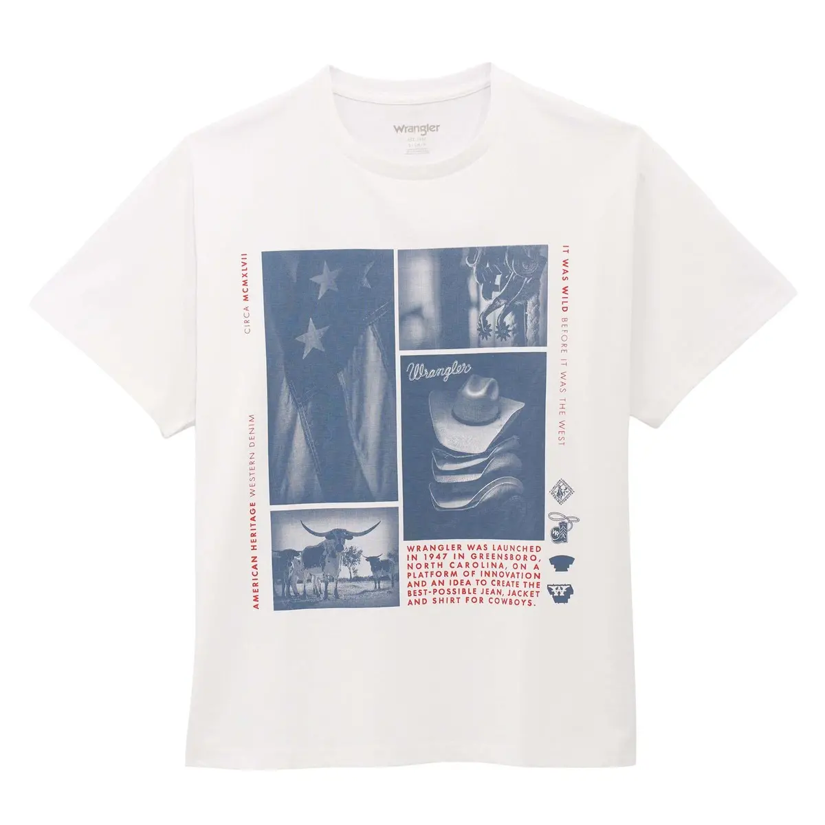 Wrangler Retro Graphic Short Sleeve T-Shirt 1