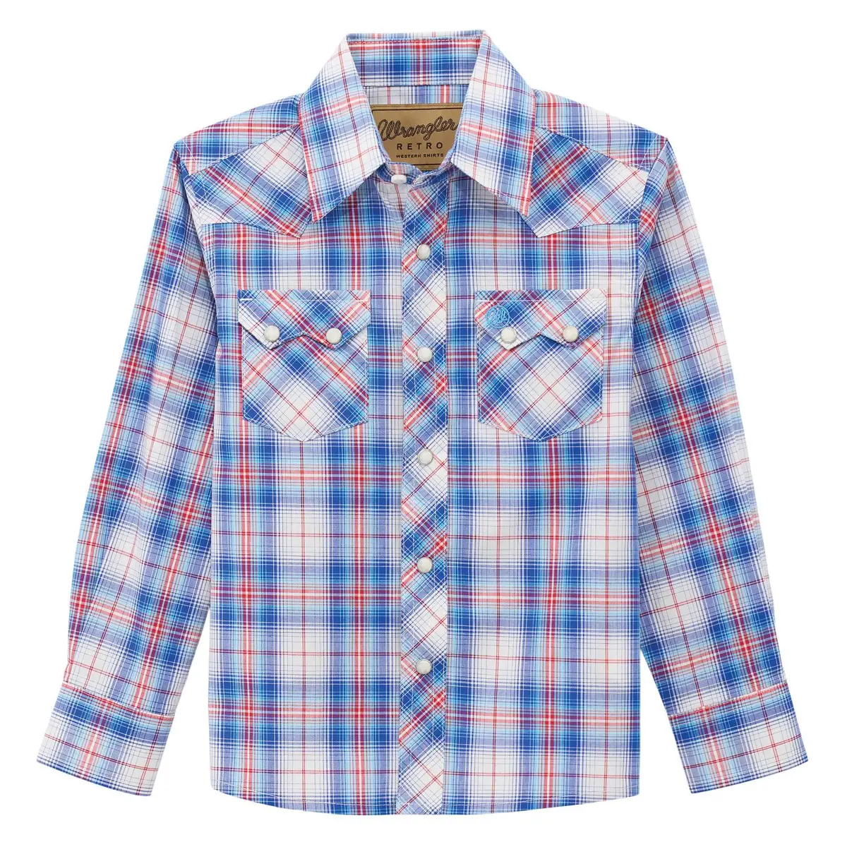 Wrangler Boys Retro Long Sleeve Shirt 1