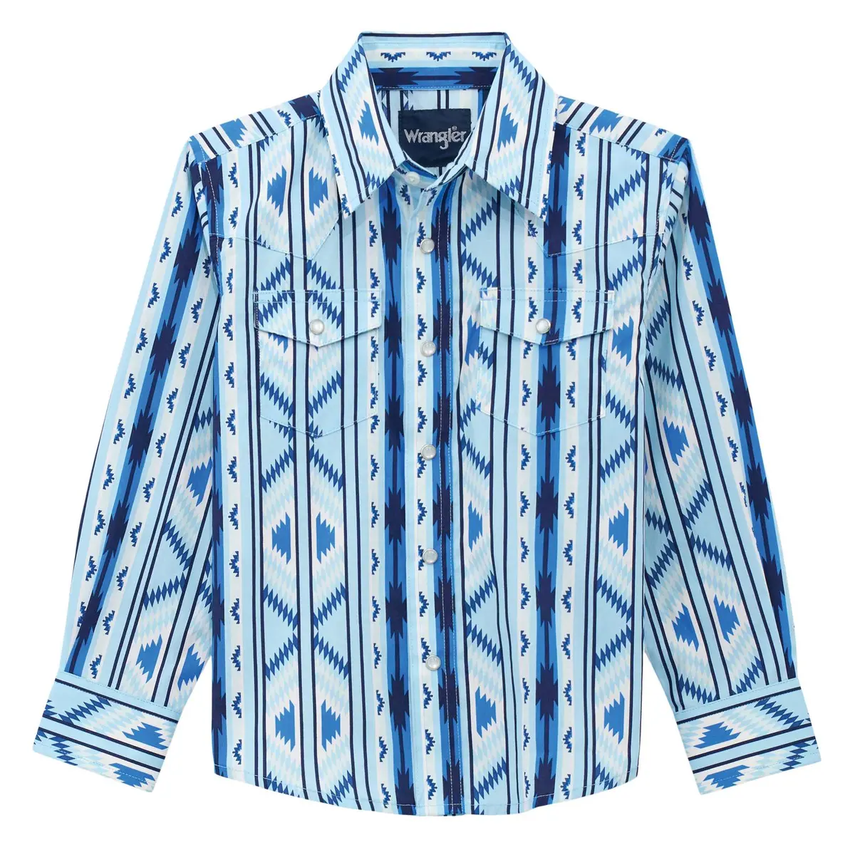 Wrangler Boys Checotah Long Sleeve Shirt 1