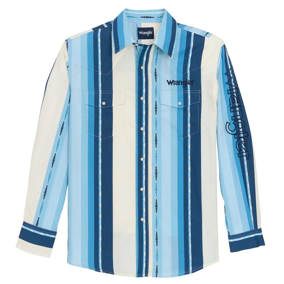 Wrangler Long Sleeve Logo Shirt 1