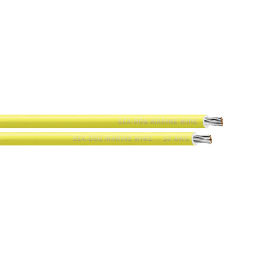 Sea-Dog 10 Awg Yellow Primary Wire - 500' [8010037] 1