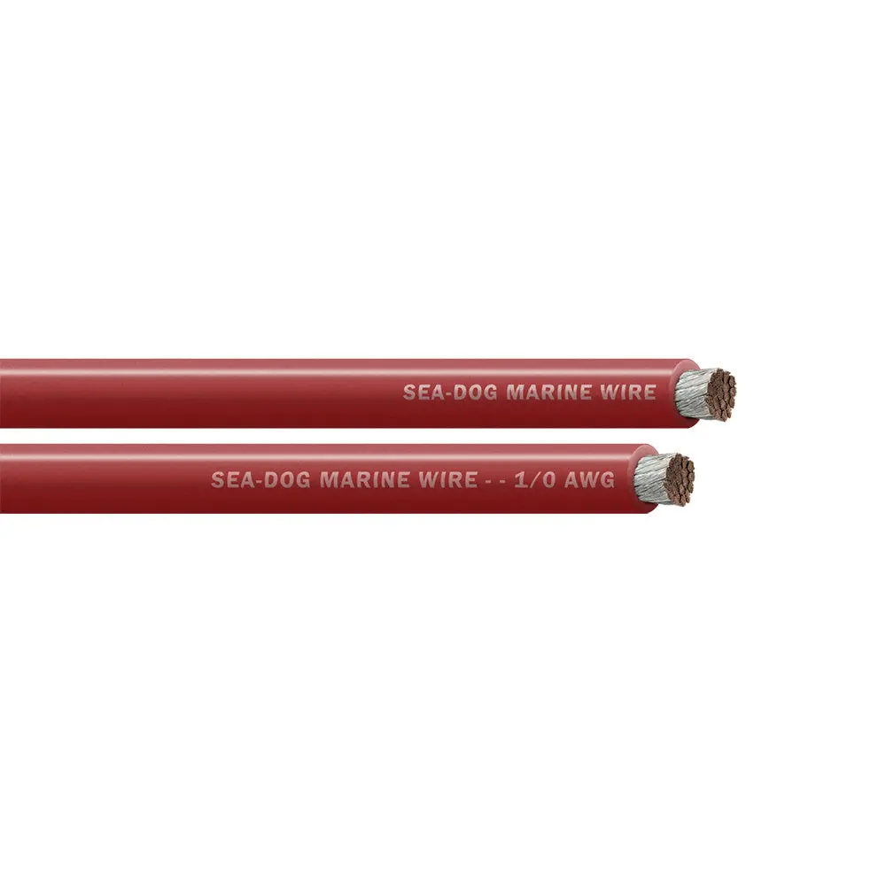 Sea-Dog 1/0 Awg Red Battery Cable - 25' [8011020] 1