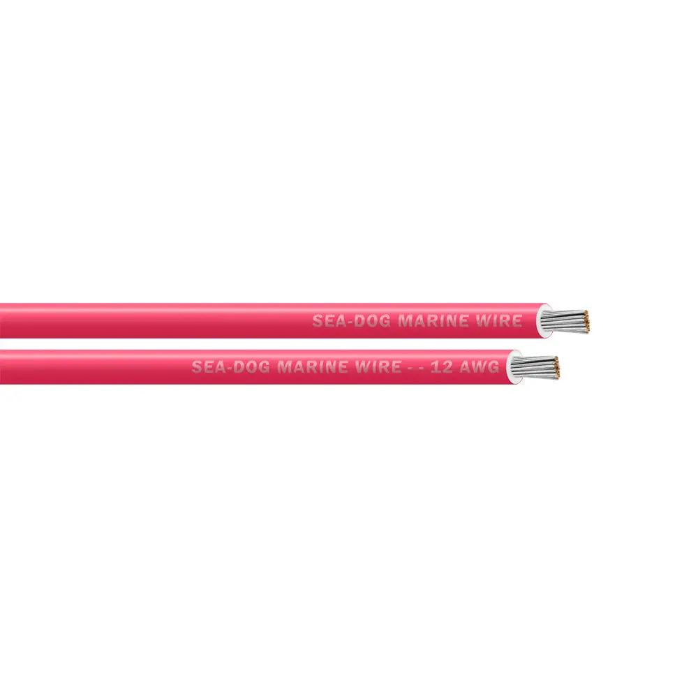 Sea-Dog 12 Awg Pink Primary Wire - 25' [8012090] 1
