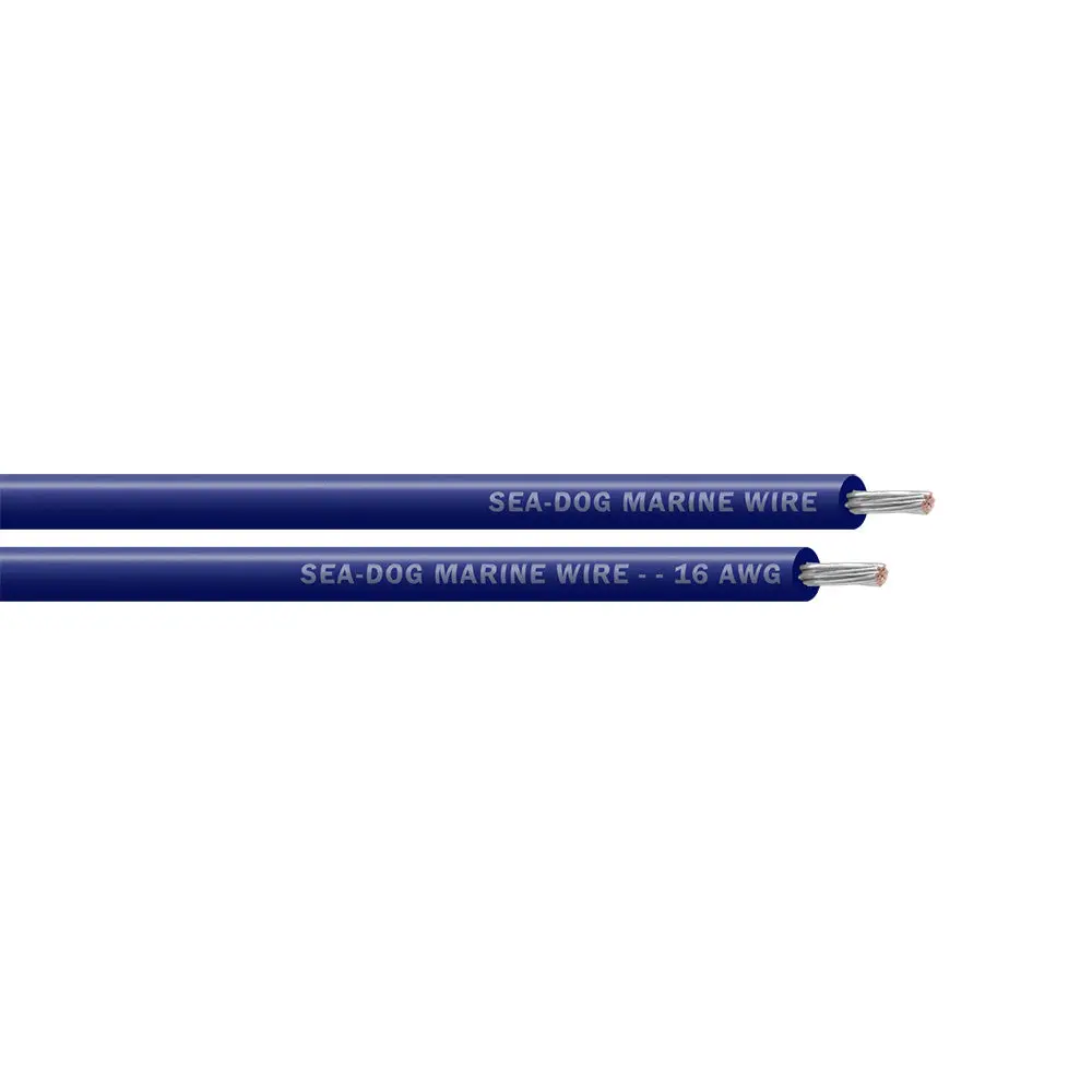Sea-Dog 16 Awg Dark Blue Primary Wire - 100' [8016062] 1