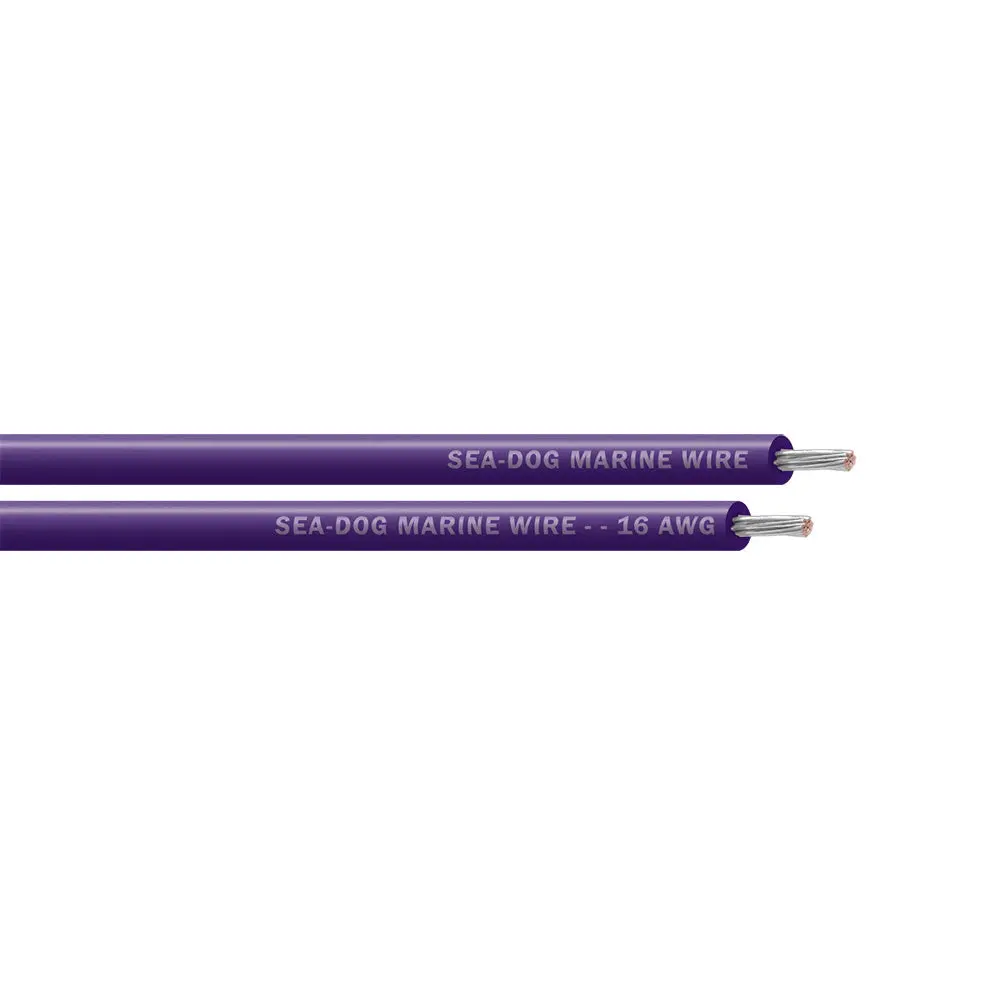 Sea-Dog 16 Awg Purple Primary Wire - 500' [8016107] 1